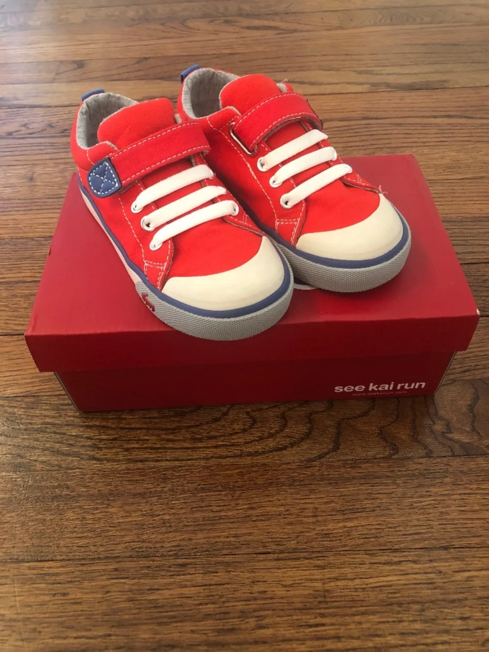 See Kai Run Stevie II Kids Shoes, Red, Size 12
